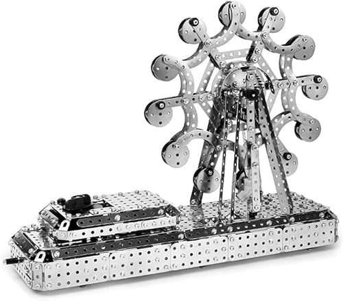 Metallpuzzle - Uhrwerk Mechanisches Riesenrad Montageset für Erwachsene & Jugendliche, 1500 Stück Spaß DIY Modell Bausteine Metallpuzzle - Uhrwerk Mechanisches Riesenrad Montageset für Erwachsene & Jugendliche, 1500 Stück Spaß DIY Modell Bausteine von LXJBBD