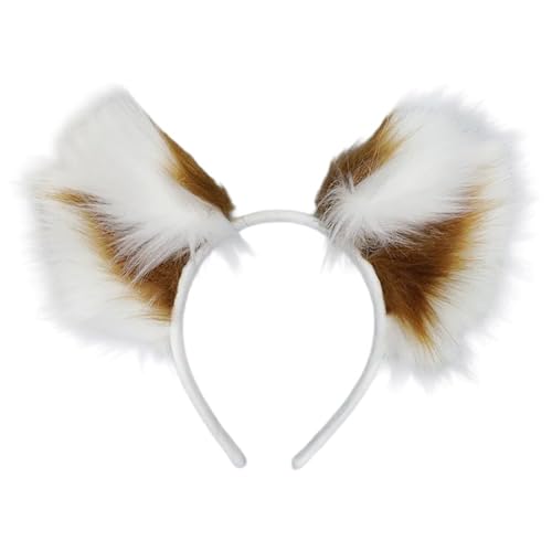 LXJLXD Haarreif für Damen, Cartoon-Ohrform, mit Schwanz, Anime-Charakter-Aufführungen, Live-Übertragung, Kopfschmuck LXJLXD Haarreif für Damen, Cartoon-Ohrform, mit Schwanz, Anime-Charakter-Aufführungen, Live-Übertragung, Kopfschmuck von LXJLXD