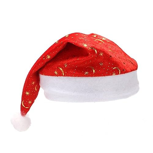LXJLXD Weihnachtsmütze, Weihnachtsmannmütze, Urlaub für Erwachsene, Uni, Komfort, dicke Weihnachtsmütze für festliche Party, Weihnachten LXJLXD Weihnachtsmütze, Weihnachtsmannmütze, Urlaub für Erwachsene, Uni, Komfort, dicke Weihnachtsmütze für festliche Party, Weihnachten von LXJLXD