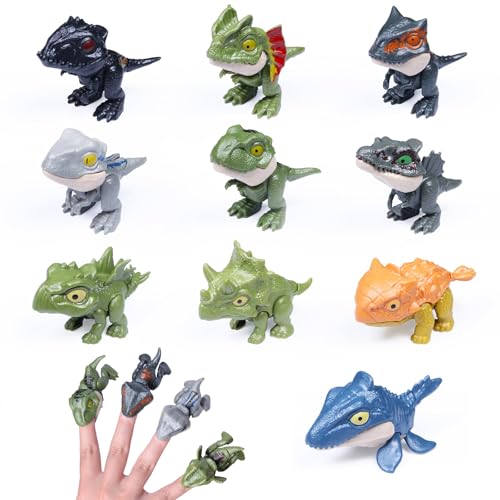 Dinosaurier Finger Spielzeug,10 Stück Dinosaurier Spielzeug,Dino Biss Finger,Mini Dinosaurier Figuren,Biss Finger Spielzeug,Interessante Kinderpartyspielzeug, Partygeschenke für Geburtstagsgeschenke Dinosaurier Finger Spielzeug,10 Stück Dinosaurier Spielzeug,Dino Biss Finger,Mini Dinosaurier Figuren,Biss Finger Spielzeug,Interessante Kinderpartyspielzeug, Partygeschenke für Geburtstagsgeschenke von LXONTSG