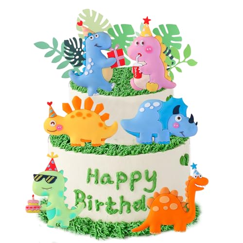 Dinosaurier Geburtstag Kuchen,6 Stück Dinosaurier Topper,Tortendeko Dino,Kuchendeko Dinosaurier,3D Tortendeko Dino,Cupcake Topper dino,Dino Tortendeko,Dinosaurier Kuchenaufsatz Tortendeko Cake Topper Dinosaurier Geburtstag Kuchen,6 Stück Dinosaurier Topper,Tortendeko Dino,Kuchendeko Dinosaurier,3D Tortendeko Dino,Cupcake Topper dino,Dino Tortendeko,Dinosaurier Kuchenaufsatz Tortendeko Cake Topper von LXONTSG