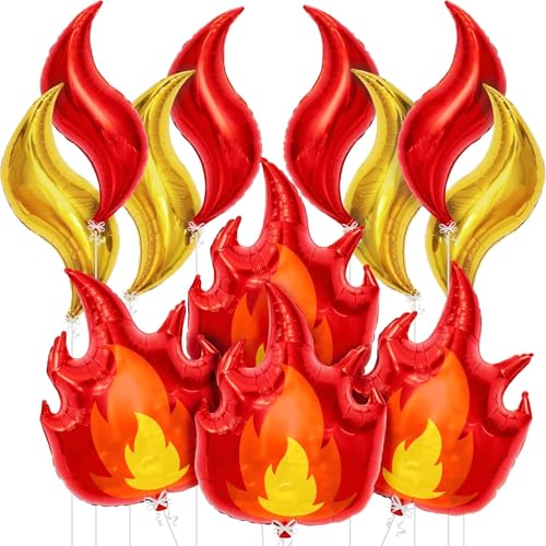 Flammen Party Ballon, 12 Stück Geburtstag Feuer Luftballon, Feuer Party Luftballons, Kinder Feuer Luftballons, Feuer Geburtstag Ballon Deko, Flamme Ballons, für Kinder Thema Party Flammen Party Ballon, 12 Stück Geburtstag Feuer Luftballon, Feuer Party Luftballons, Kinder Feuer Luftballons, Feuer Geburtstag Ballon Deko, Flamme Ballons, für Kinder Thema Party von LXONTSG