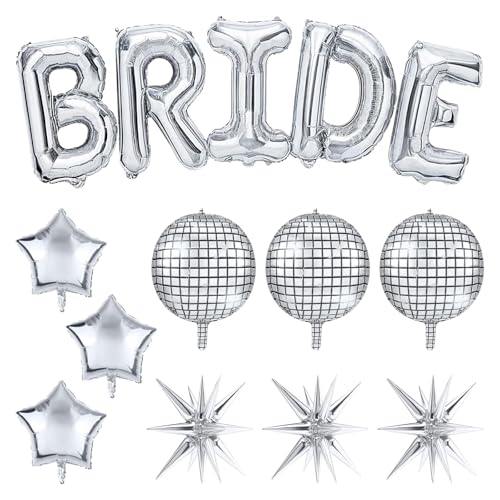 JGA Deko Frauen Luftballons Set,32 inch Bride To Be Luftballons,Bride Buchstaben Ballons,Bride to Be Deko,Hochzeit Folienballon Bride Luftballons für Bachelorette Party Deko, Hochzeit Deko JGA Deko Frauen Luftballons Set,32 inch Bride To Be Luftballons,Bride Buchstaben Ballons,Bride to Be Deko,Hochzeit Folienballon Bride Luftballons für Bachelorette Party Deko, Hochzeit Deko von LXONTSG