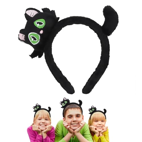 LXONTSG Cat Ears Headband, Katzenohren Haarband Schwarz, Halloween Katzenohren Haarreif, Cat Stirnband Kinder, Cosplay Tiere Haarreifen, für Den Alltag, Halloween, Karneval, Kostümpartys LXONTSG Cat Ears Headband, Katzenohren Haarband Schwarz, Halloween Katzenohren Haarreif, Cat Stirnband Kinder, Cosplay Tiere Haarreifen, für Den Alltag, Halloween, Karneval, Kostümpartys von LXONTSG