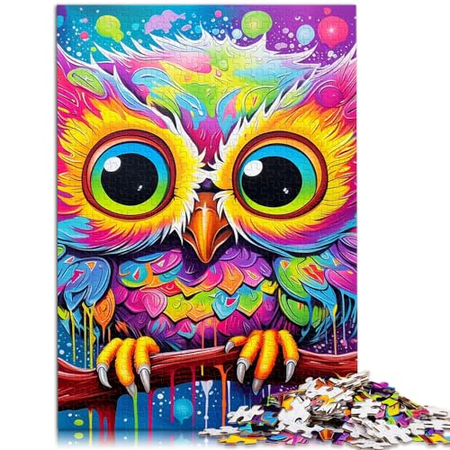 Puzzle 1000 Teile für Erwachsene, süße Eule, für Erwachsene und Kinder ab 12 Jahren, Holzpuzzle, tolles Geschenk für Erwachsene, Größe: 50 x 75 cm Puzzle 1000 Teile für Erwachsene, süße Eule, für Erwachsene und Kinder ab 12 Jahren, Holzpuzzle, tolles Geschenk für Erwachsene, Größe: 50 x 75 cm von LXQING