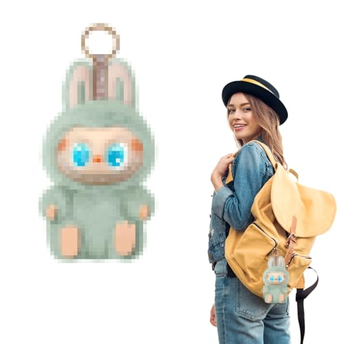 LXYYDS Plüsch Schlüsselanhänger, Kuscheltier, Puppe, Plüschpuppe Anhänger, Monster Keychain, Geeignet für Schulranzen Dekoration Anhänger Geschenk für Jungen und Mädchen von LXYYDS