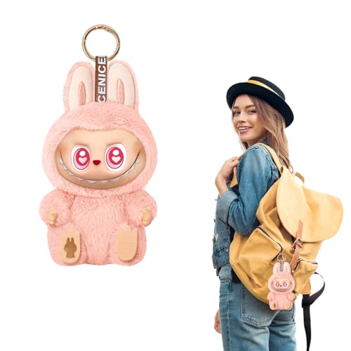 Labubu Plüsch Schlüsselanhänger, Labubu Kuscheltier, Labubu Puppe, Labubu Plüschpuppe Anhänger, Labubu Monster Keychain, Geeignet für Schulranzen Dekoration Anhänger Geschenk für Jungen und Mädchen Labubu Plüsch Schlüsselanhänger, Labubu Kuscheltier, Labubu Puppe, Labubu Plüschpuppe Anhänger, Labubu Monster Keychain, Geeignet für Schulranzen Dekoration Anhänger Geschenk für Jungen und Mädchen von LXYYDS