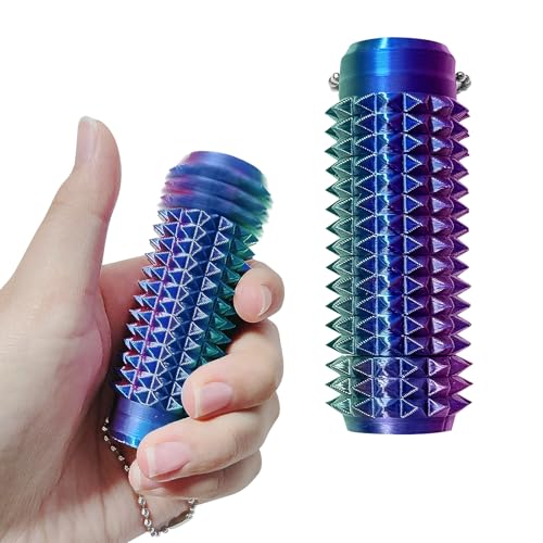 Pocket Mini Fidget Toy, Drehbar Little Ouchies Pain Fidget, Portable Pocket Mini Fidget Toys, Pain stim Fidget, Spiky Grippie Stim Fidget, ADHS Spielzeug für Stressabbau und Fokus, Angstlinderung Pocket Mini Fidget Toy, Drehbar Little Ouchies Pain Fidget, Portable Pocket Mini Fidget Toys, Pain stim Fidget, Spiky Grippie Stim Fidget, ADHS Spielzeug für Stressabbau und Fokus, Angstlinderung von LXYYDS