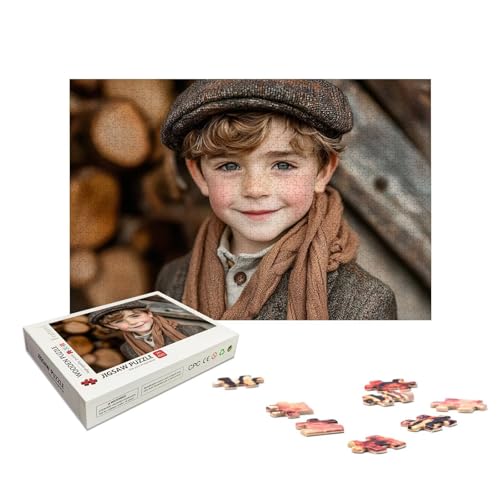 Personalisiertes Puzzle 1000 Teile mit Eigenem Foto, Personalisiertes Puzzle für Erwachsene, Gestalte Selbst Holzpuzzle Erwachsene mit Bild, Fotopuzzle mit Geschenkbox, für Geschenke, Wanddeko, X-477 Personalisiertes Puzzle 1000 Teile mit Eigenem Foto, Personalisiertes Puzzle für Erwachsene, Gestalte Selbst Holzpuzzle Erwachsene mit Bild, Fotopuzzle mit Geschenkbox, für Geschenke, Wanddeko, X-477 von LXingzun