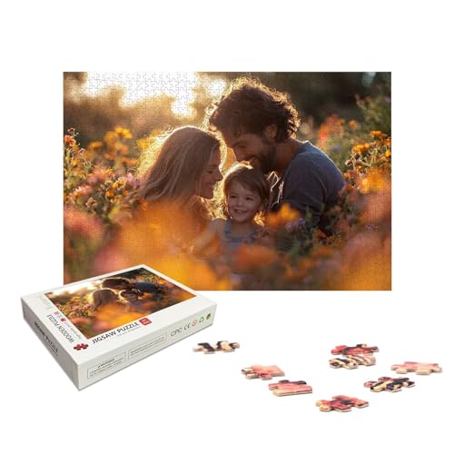 Personalisiertes Puzzle 1000 Teile mit Eigenem Foto, Personalisiertes Puzzle für Erwachsene, Gestalte Selbst Holzpuzzle Erwachsene mit Bild, Fotopuzzle mit Geschenkbox, für Geschenke, Wanddeko, X-491 Personalisiertes Puzzle 1000 Teile mit Eigenem Foto, Personalisiertes Puzzle für Erwachsene, Gestalte Selbst Holzpuzzle Erwachsene mit Bild, Fotopuzzle mit Geschenkbox, für Geschenke, Wanddeko, X-491 von LXingzun