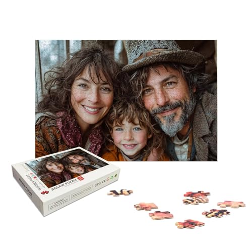 Personalisiertes Puzzle 1500 Teile mit Eigenem Foto, Personalisiertes Puzzle für Erwachsene, Gestalte Selbst Holzpuzzle Erwachsene mit Bild, Fotopuzzle mit Geschenkbox, für Geschenke, Wanddeko, X-16 Personalisiertes Puzzle 1500 Teile mit Eigenem Foto, Personalisiertes Puzzle für Erwachsene, Gestalte Selbst Holzpuzzle Erwachsene mit Bild, Fotopuzzle mit Geschenkbox, für Geschenke, Wanddeko, X-16 von LXingzun