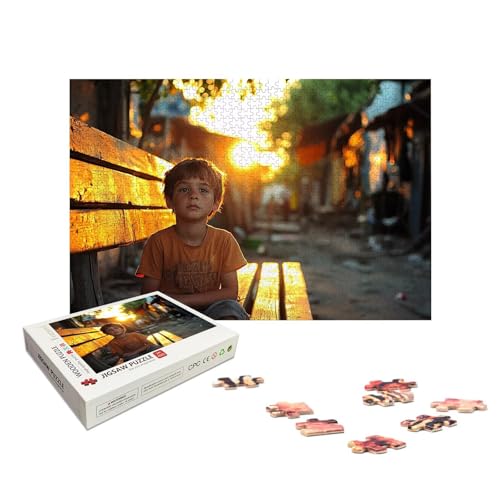 Personalisiertes Puzzle 1500 Teile mit Eigenem Foto, Personalisiertes Puzzle für Erwachsene, Gestalte Selbst Holzpuzzle Erwachsene mit Bild, Fotopuzzle mit Geschenkbox, für Geschenke, Wanddeko, X-464 Personalisiertes Puzzle 1500 Teile mit Eigenem Foto, Personalisiertes Puzzle für Erwachsene, Gestalte Selbst Holzpuzzle Erwachsene mit Bild, Fotopuzzle mit Geschenkbox, für Geschenke, Wanddeko, X-464 von LXingzun