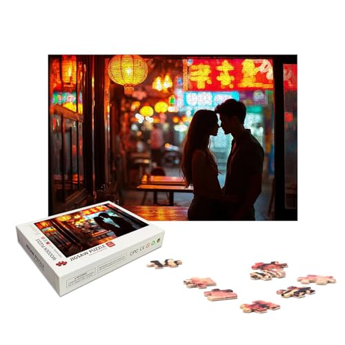Personalisiertes Puzzle 1500 Teile mit Eigenem Foto, Personalisiertes Puzzle für Erwachsene, Gestalte Selbst Holzpuzzle Erwachsene mit Bild, Fotopuzzle mit Geschenkbox, für Geschenke, Wanddeko, X-1262 Personalisiertes Puzzle 1500 Teile mit Eigenem Foto, Personalisiertes Puzzle für Erwachsene, Gestalte Selbst Holzpuzzle Erwachsene mit Bild, Fotopuzzle mit Geschenkbox, für Geschenke, Wanddeko, X-1262 von LXingzun