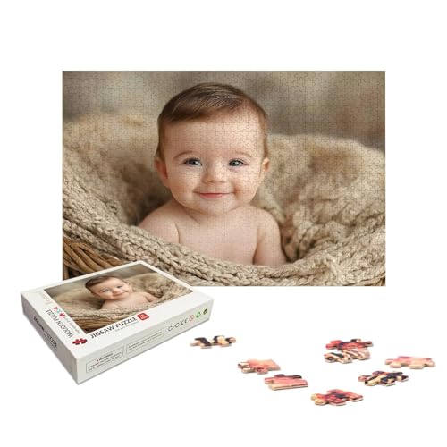 Personalisiertes Puzzle 1500 Teile mit Eigenem Foto, Personalisiertes Puzzle für Erwachsene, Gestalte Selbst Holzpuzzle Erwachsene mit Bild, Fotopuzzle mit Geschenkbox, für Geschenke, Wanddeko, X-1094 Personalisiertes Puzzle 1500 Teile mit Eigenem Foto, Personalisiertes Puzzle für Erwachsene, Gestalte Selbst Holzpuzzle Erwachsene mit Bild, Fotopuzzle mit Geschenkbox, für Geschenke, Wanddeko, X-1094 von LXingzun