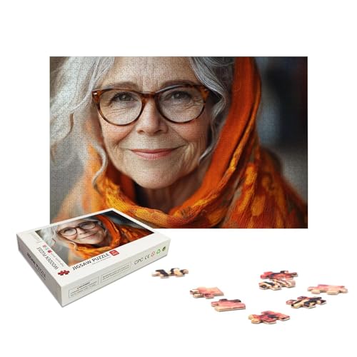 Personalisiertes Puzzle 1500 Teile mit Eigenem Foto, Personalisiertes Puzzle für Erwachsene, Gestalte Selbst Holzpuzzle Erwachsene mit Bild, Fotopuzzle mit Geschenkbox, für Geschenke, Wanddeko, X-506 Personalisiertes Puzzle 1500 Teile mit Eigenem Foto, Personalisiertes Puzzle für Erwachsene, Gestalte Selbst Holzpuzzle Erwachsene mit Bild, Fotopuzzle mit Geschenkbox, für Geschenke, Wanddeko, X-506 von LXingzun