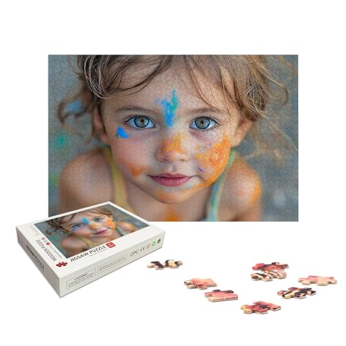 Personalisiertes Puzzle 2000 Teile mit Eigenem Foto, Personalisiertes Puzzle für Erwachsene, Gestalte Selbst Holzpuzzle Erwachsene mit Bild, Fotopuzzle mit Geschenkbox, für Geschenke, Wanddeko, X-1375 Personalisiertes Puzzle 2000 Teile mit Eigenem Foto, Personalisiertes Puzzle für Erwachsene, Gestalte Selbst Holzpuzzle Erwachsene mit Bild, Fotopuzzle mit Geschenkbox, für Geschenke, Wanddeko, X-1375 von LXingzun
