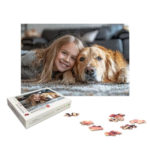 Personalisiertes Puzzle 2000 Teile mit Eigenem Foto, Personalisiertes Puzzle für Erwachsene, Gestalte Selbst Holzpuzzle Erwachsene mit Bild, Fotopuzzle mit Geschenkbox, für Geschenke, Wanddeko, X-367 Personalisiertes Puzzle 2000 Teile mit Eigenem Foto, Personalisiertes Puzzle für Erwachsene, Gestalte Selbst Holzpuzzle Erwachsene mit Bild, Fotopuzzle mit Geschenkbox, für Geschenke, Wanddeko, X-367 von LXingzun