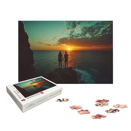 Personalisiertes Puzzle 2000 Teile mit Eigenem Foto, Personalisiertes Puzzle für Erwachsene, Gestalte Selbst Holzpuzzle Erwachsene mit Bild, Fotopuzzle mit Geschenkbox, für Geschenke, Wanddeko, X-157 Personalisiertes Puzzle 2000 Teile mit Eigenem Foto, Personalisiertes Puzzle für Erwachsene, Gestalte Selbst Holzpuzzle Erwachsene mit Bild, Fotopuzzle mit Geschenkbox, für Geschenke, Wanddeko, X-157 von LXingzun