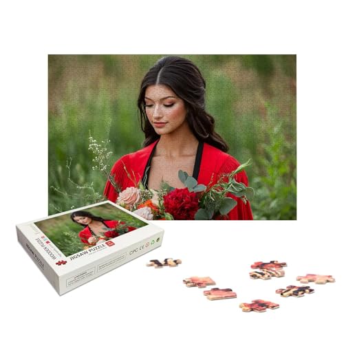 Personalisiertes Puzzle 2000 Teile mit Eigenem Foto, Personalisiertes Puzzle für Erwachsene, Gestalte Selbst Holzpuzzle Erwachsene mit Bild, Fotopuzzle mit Geschenkbox, für Geschenke, Wanddeko, X-1277 Personalisiertes Puzzle 2000 Teile mit Eigenem Foto, Personalisiertes Puzzle für Erwachsene, Gestalte Selbst Holzpuzzle Erwachsene mit Bild, Fotopuzzle mit Geschenkbox, für Geschenke, Wanddeko, X-1277 von LXingzun