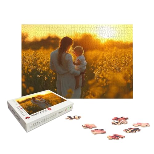 Personalisiertes Puzzle 2000 Teile mit Eigenem Foto, Personalisiertes Puzzle für Erwachsene, Gestalte Selbst Holzpuzzle Erwachsene mit Bild, Fotopuzzle mit Geschenkbox, für Geschenke, Wanddeko, X-745 Personalisiertes Puzzle 2000 Teile mit Eigenem Foto, Personalisiertes Puzzle für Erwachsene, Gestalte Selbst Holzpuzzle Erwachsene mit Bild, Fotopuzzle mit Geschenkbox, für Geschenke, Wanddeko, X-745 von LXingzun