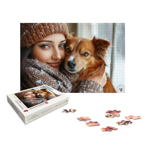 Personalisiertes Puzzle 2000 Teile mit Eigenem Foto, Personalisiertes Puzzle für Erwachsene, Gestalte Selbst Holzpuzzle Erwachsene mit Bild, Fotopuzzle mit Geschenkbox, für Geschenke, Wanddeko, X-115 Personalisiertes Puzzle 2000 Teile mit Eigenem Foto, Personalisiertes Puzzle für Erwachsene, Gestalte Selbst Holzpuzzle Erwachsene mit Bild, Fotopuzzle mit Geschenkbox, für Geschenke, Wanddeko, X-115 von LXingzun