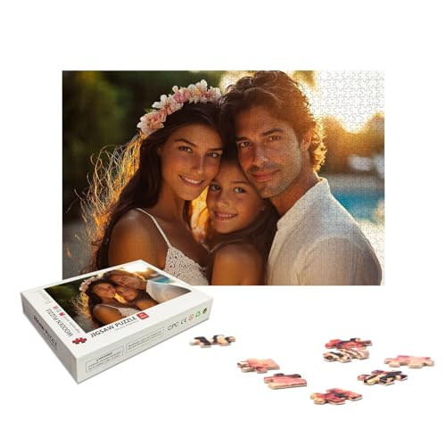 Personalisiertes Puzzle 2000 Teile mit Eigenem Foto, Personalisiertes Puzzle für Erwachsene, Gestalte Selbst Holzpuzzle Erwachsene mit Bild, Fotopuzzle mit Geschenkbox, für Geschenke, Wanddeko, X-983 Personalisiertes Puzzle 2000 Teile mit Eigenem Foto, Personalisiertes Puzzle für Erwachsene, Gestalte Selbst Holzpuzzle Erwachsene mit Bild, Fotopuzzle mit Geschenkbox, für Geschenke, Wanddeko, X-983 von LXingzun