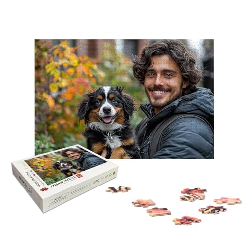 Personalisiertes Puzzle 2000 Teile mit Eigenem Foto, Personalisiertes Puzzle für Erwachsene, Gestalte Selbst Holzpuzzle Erwachsene mit Bild, Fotopuzzle mit Geschenkbox, für Geschenke, Wanddeko, X-549 Personalisiertes Puzzle 2000 Teile mit Eigenem Foto, Personalisiertes Puzzle für Erwachsene, Gestalte Selbst Holzpuzzle Erwachsene mit Bild, Fotopuzzle mit Geschenkbox, für Geschenke, Wanddeko, X-549 von LXingzun