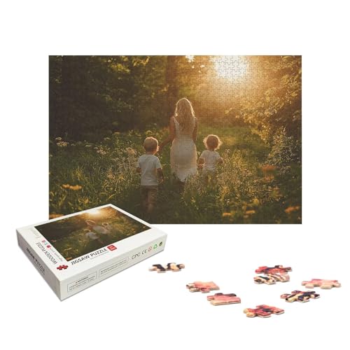 Personalisiertes Puzzle 3000 Teile mit Eigenem Foto, Personalisiertes Puzzle für Erwachsene, Gestalte Selbst Holzpuzzle Erwachsene mit Bild, Fotopuzzle mit Geschenkbox, für Geschenke, Wanddeko, X-60 Personalisiertes Puzzle 3000 Teile mit Eigenem Foto, Personalisiertes Puzzle für Erwachsene, Gestalte Selbst Holzpuzzle Erwachsene mit Bild, Fotopuzzle mit Geschenkbox, für Geschenke, Wanddeko, X-60 von LXingzun