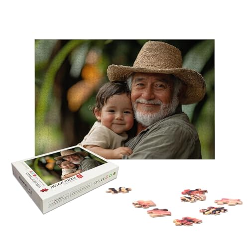 Personalisiertes Puzzle 3000 Teile mit Eigenem Foto, Personalisiertes Puzzle für Erwachsene, Gestalte Selbst Holzpuzzle Erwachsene mit Bild, Fotopuzzle mit Geschenkbox, für Geschenke, Wanddeko, X-382 Personalisiertes Puzzle 3000 Teile mit Eigenem Foto, Personalisiertes Puzzle für Erwachsene, Gestalte Selbst Holzpuzzle Erwachsene mit Bild, Fotopuzzle mit Geschenkbox, für Geschenke, Wanddeko, X-382 von LXingzun
