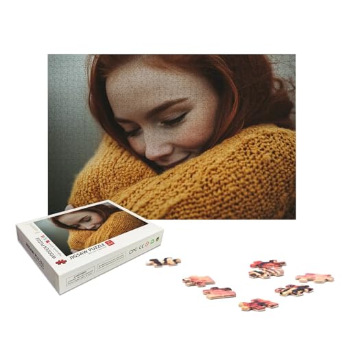 Personalisiertes Puzzle 4000 Teile mit Eigenem Foto, Personalisiertes Puzzle für Erwachsene, Gestalte Selbst Holzpuzzle Erwachsene mit Bild, Fotopuzzle mit Geschenkbox, für Geschenke, Wanddeko, X-75 Personalisiertes Puzzle 4000 Teile mit Eigenem Foto, Personalisiertes Puzzle für Erwachsene, Gestalte Selbst Holzpuzzle Erwachsene mit Bild, Fotopuzzle mit Geschenkbox, für Geschenke, Wanddeko, X-75 von LXingzun