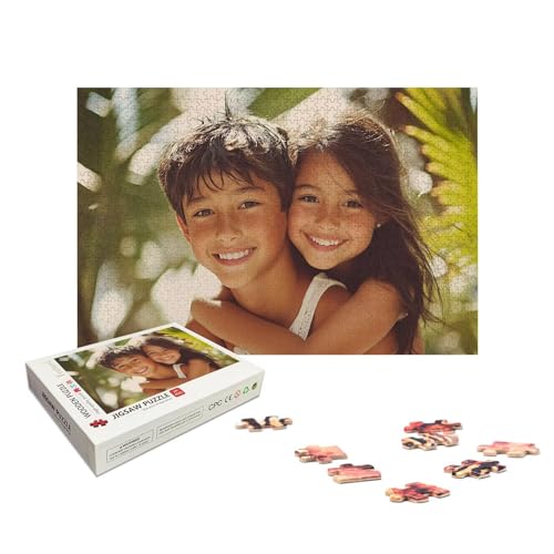 Personalisiertes Puzzle 4000 Teile mit Eigenem Foto, Personalisiertes Puzzle für Erwachsene, Gestalte Selbst Holzpuzzle Erwachsene mit Bild, Fotopuzzle mit Geschenkbox, für Geschenke, Wanddeko, X-327 Personalisiertes Puzzle 4000 Teile mit Eigenem Foto, Personalisiertes Puzzle für Erwachsene, Gestalte Selbst Holzpuzzle Erwachsene mit Bild, Fotopuzzle mit Geschenkbox, für Geschenke, Wanddeko, X-327 von LXingzun