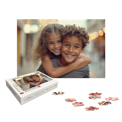 Personalisiertes Puzzle 5000 Teile mit Eigenem Foto, Personalisiertes Puzzle für Erwachsene, Gestalte Selbst Holzpuzzle Erwachsene mit Bild, Fotopuzzle mit Geschenkbox, für Geschenke, Wanddeko, X-762 Personalisiertes Puzzle 5000 Teile mit Eigenem Foto, Personalisiertes Puzzle für Erwachsene, Gestalte Selbst Holzpuzzle Erwachsene mit Bild, Fotopuzzle mit Geschenkbox, für Geschenke, Wanddeko, X-762 von LXingzun