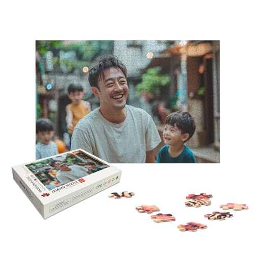 Personalisiertes Puzzle mit Eigenem Foto, Personalisiert Puzzle 1000/1500/2000/3000/4000/5000 Teile Erwachsene, Gestalte Selbst Holzpuzzle mit Bild, Holzpuzzle für Geschenke, Weihnachten, Deko, X-194 Personalisiertes Puzzle mit Eigenem Foto, Personalisiert Puzzle 1000/1500/2000/3000/4000/5000 Teile Erwachsene, Gestalte Selbst Holzpuzzle mit Bild, Holzpuzzle für Geschenke, Weihnachten, Deko, X-194 von LXingzun