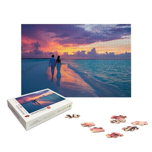 Personalisiertes Puzzle mit Eigenem Foto, Personalisiert Puzzle 1000/1500/2000/3000/4000/5000 Teile Erwachsene, Gestalte Selbst Holzpuzzle mit Bild, Holzpuzzle für Geschenke, Weihnachten, Deko, X-303 Personalisiertes Puzzle mit Eigenem Foto, Personalisiert Puzzle 1000/1500/2000/3000/4000/5000 Teile Erwachsene, Gestalte Selbst Holzpuzzle mit Bild, Holzpuzzle für Geschenke, Weihnachten, Deko, X-303 von LXingzun
