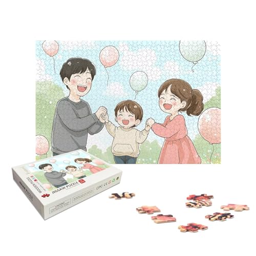 Personalisiertes Puzzle mit Eigenem Foto, Personalisiert Puzzle 1000/1500/2000/3000/4000/5000 Teile Erwachsene, Gestalte Selbst Holzpuzzle mit Bild, Holzpuzzle für Geschenke, Weihnachten, Deko, X-696 Personalisiertes Puzzle mit Eigenem Foto, Personalisiert Puzzle 1000/1500/2000/3000/4000/5000 Teile Erwachsene, Gestalte Selbst Holzpuzzle mit Bild, Holzpuzzle für Geschenke, Weihnachten, Deko, X-696 von LXingzun