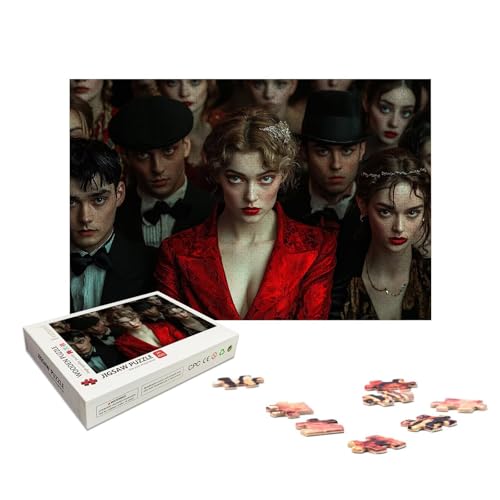 Personalisiertes Puzzle mit Eigenem Foto, Personalisiert Puzzle 1000/1500/2000/3000/4000/5000 Teile Erwachsene, Gestalte Selbst Holzpuzzle mit Bild, Holzpuzzle für Geschenke, Weihnachten, Deko, X-1366 von LXingzun