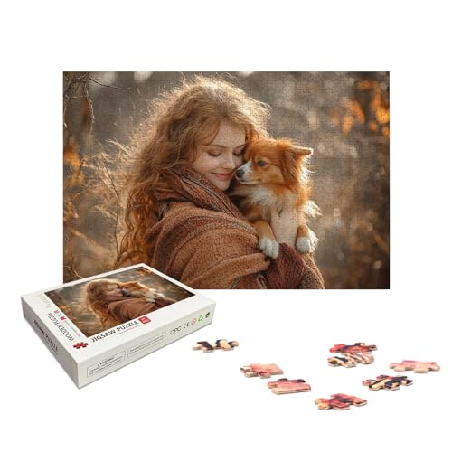 Personalisiertes Puzzle mit Eigenem Foto, Personalisiert Puzzle 1000/1500/2000/3000/4000/5000 Teile Erwachsene, Gestalte Selbst Holzpuzzle mit Bild, Holzpuzzle für Geschenke, Weihnachten, Deko, X-430 Personalisiertes Puzzle mit Eigenem Foto, Personalisiert Puzzle 1000/1500/2000/3000/4000/5000 Teile Erwachsene, Gestalte Selbst Holzpuzzle mit Bild, Holzpuzzle für Geschenke, Weihnachten, Deko, X-430 von LXingzun