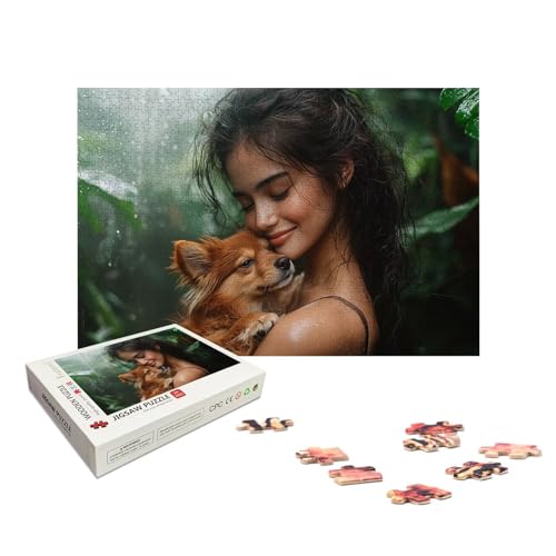 Personalisiertes Puzzle mit Eigenem Foto, Personalisiert Puzzle 1000/1500/2000/3000/4000/5000 Teile Erwachsene, Gestalte Selbst Holzpuzzle mit Bild, Holzpuzzle für Geschenke, Weihnachten, Deko, X-680 Personalisiertes Puzzle mit Eigenem Foto, Personalisiert Puzzle 1000/1500/2000/3000/4000/5000 Teile Erwachsene, Gestalte Selbst Holzpuzzle mit Bild, Holzpuzzle für Geschenke, Weihnachten, Deko, X-680 von LXingzun