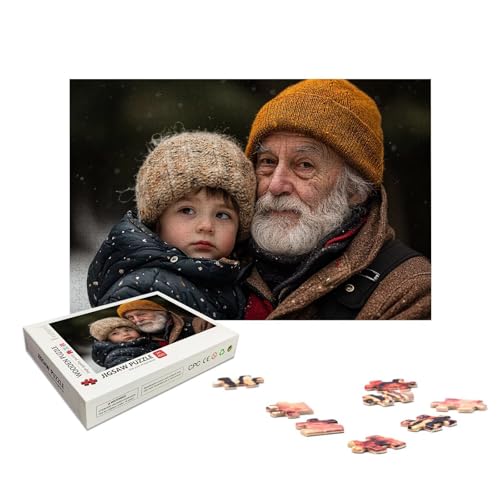 Personalisiertes Puzzle mit Eigenem Foto, Personalisiert Puzzle 1000/1500/2000/3000/4000/5000 Teile Erwachsene, Gestalte Selbst Holzpuzzle mit Bild, Holzpuzzle für Geschenke, Weihnachten, Deko, X-53 Personalisiertes Puzzle mit Eigenem Foto, Personalisiert Puzzle 1000/1500/2000/3000/4000/5000 Teile Erwachsene, Gestalte Selbst Holzpuzzle mit Bild, Holzpuzzle für Geschenke, Weihnachten, Deko, X-53 von LXingzun