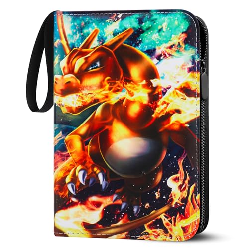 LYAILOOGXL Sammelalbum für Pokemon Karten,Sammelkarten Album 400 Karten für Pokemon zum Sammeln und Tauschen,PU-Material mit Wasserdichter Oberfläche LYAILOOGXL Sammelalbum für Pokemon Karten,Sammelkarten Album 400 Karten für Pokemon zum Sammeln und Tauschen,PU-Material mit Wasserdichter Oberfläche von LYAILOOGXL