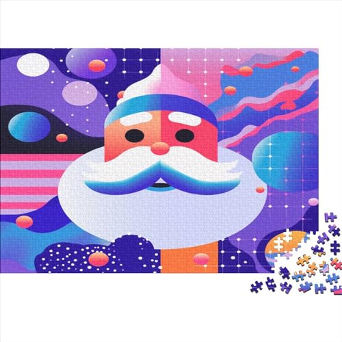 Weihnachtsmann 1000 Teile Puzzle Lernspiel Spielzeug Puzzles Für Erwachsene Klassische AI Design Puzzles Puzzles Erwachsene 1000pcs (75x50cm) von LYCREW