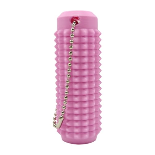 HTU Beruhigender Schlüsselbund, Stachelste Hartmassageschlüsselkette, Roller Spiky Grippie Stim Schlüsselring for Stressabbau HTU Beruhigender Schlüsselbund, Stachelste Hartmassageschlüsselkette, Roller Spiky Grippie Stim Schlüsselring for Stressabbau von LYEAA