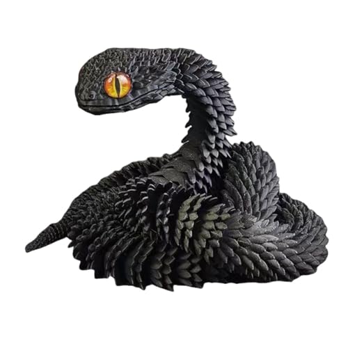 LYEAA 3D-gedruckte , 3D-gedruckte Schlangenfiguren, 3D-Kristallschlange, Flexible Gelenke, Heimdekoration, Chefschreibtisch-Spielzeug for Heimbüro-Dekoration LYEAA 3D-gedruckte , 3D-gedruckte Schlangenfiguren, 3D-Kristallschlange, Flexible Gelenke, Heimdekoration, Chefschreibtisch-Spielzeug for Heimbüro-Dekoration von LYEAA