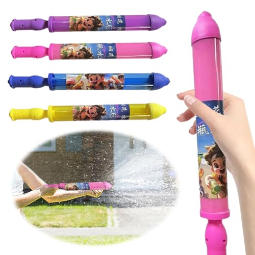 LYEAA 4pcs Effekt Wasserpistole Langstrecken wiederverwendbares Druckspray for Pool Beach Outdoor Fun Toy LYEAA 4pcs Effekt Wasserpistole Langstrecken wiederverwendbares Druckspray for Pool Beach Outdoor Fun Toy von LYEAA