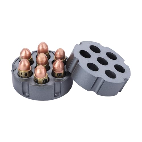 LYEAA 7-teiliges Bullets-Würfelset, Rollenspielwürfel mit Würfelbasis, 6-seitige Bullets-Würfel, Pub-Unterhaltungsspiel-Requisiten for DND-Spielzubehör LYEAA 7-teiliges Bullets-Würfelset, Rollenspielwürfel mit Würfelbasis, 6-seitige Bullets-Würfel, Pub-Unterhaltungsspiel-Requisiten for DND-Spielzubehör von LYEAA