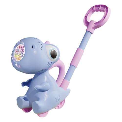 LYEAA Bubble Machine mit Dinosauriermotiven wiederaufladbarer Wanderer for Kinder 1-5 Jahre mit Spoundeffekt-Spielzeug von LYEAA