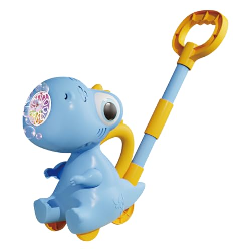 LYEAA Bubble Machine mit Dinosauriermotiven wiederaufladbarer Wanderer for Kinder 1-5 Jahre mit Spoundeffekt-Spielzeug von LYEAA