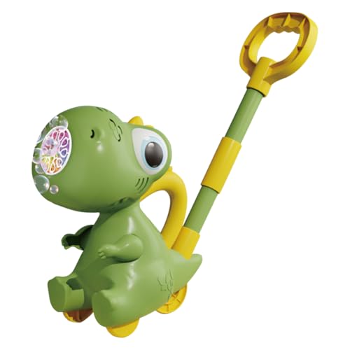 LYEAA Bubble Machine mit Dinosauriermotiven wiederaufladbarer Wanderer for Kinder 1-5 Jahre mit Spoundeffekt-Spielzeug von LYEAA