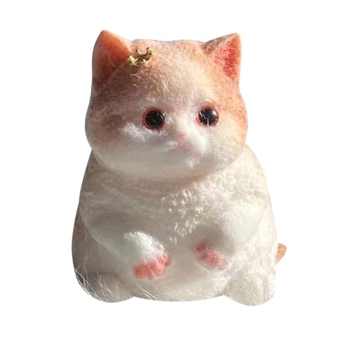 LYEAA Cat Squeeze Toy Realistic Cat Cat Hand Prise Zappet Toy Stress Relief Sensorisches Spielzeug for Teenager Erwachsene von LYEAA