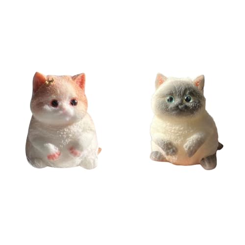LYEAA Cat Squeeze Toy Realistic Cat Cat Hand Prise Zappet Toy Stress Relief Sensorisches Spielzeug for Teenager Erwachsene von LYEAA